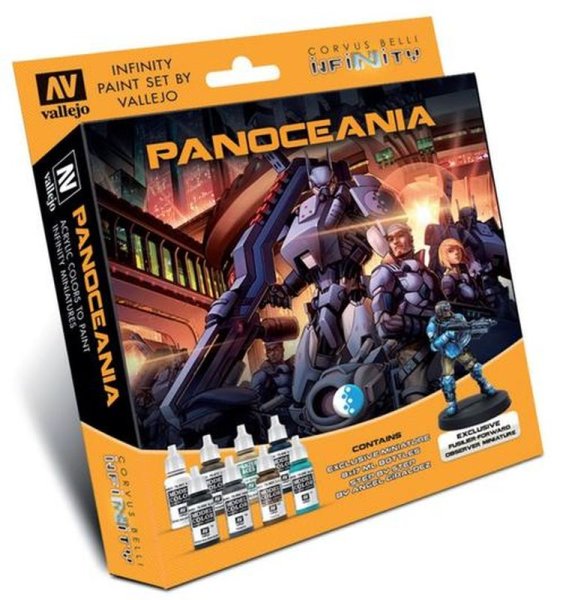 70.231 Infinity Panoceania Exclusive Miniature Paint Set