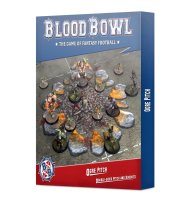 Blood Bowl Ogre Team Spielfeld & Unterstände