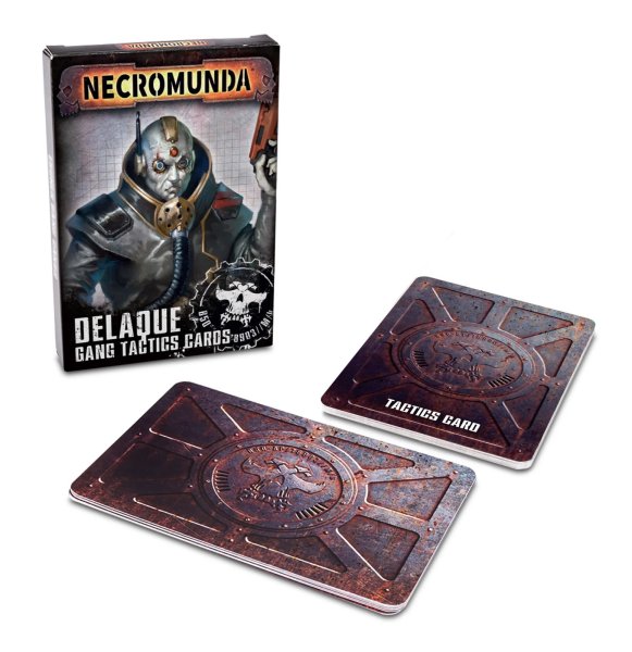 Necromunda: Delaque Gang Tactic Cards (Englisch)