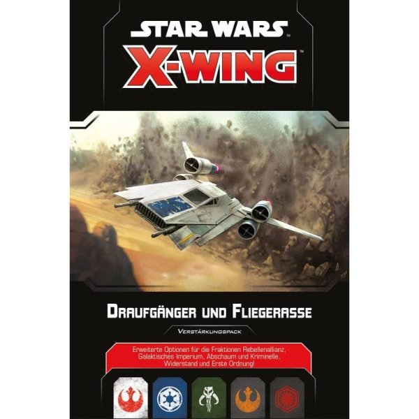 Star Wars: X-Wing 2. Edition - Draufgänger und Fliegerasse - Erweiterung (Deutsch)
