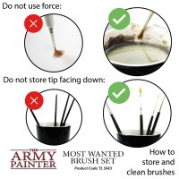 The Army Painter - Most Wanted Brush Set (2019)