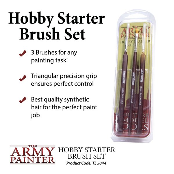 The Army Painter - Hobby Starter Brush Set (2019)